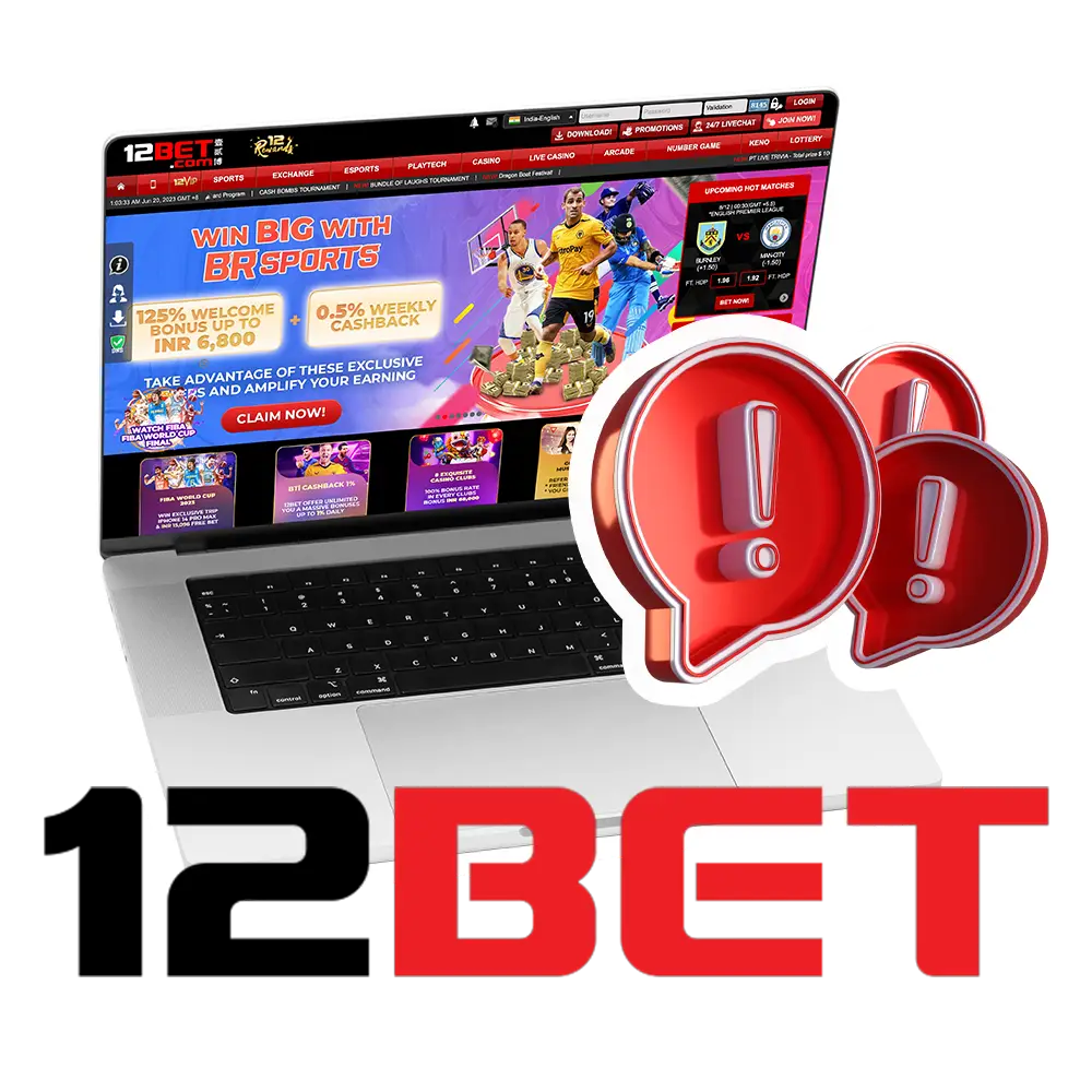 Visit the 12bet website and start betting and playing.