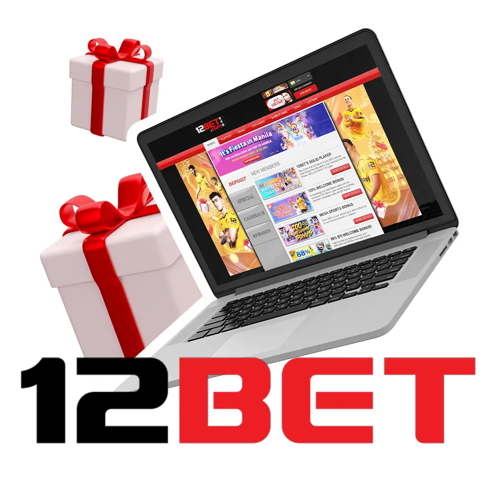 Get your special 12bet bonus after making bets.