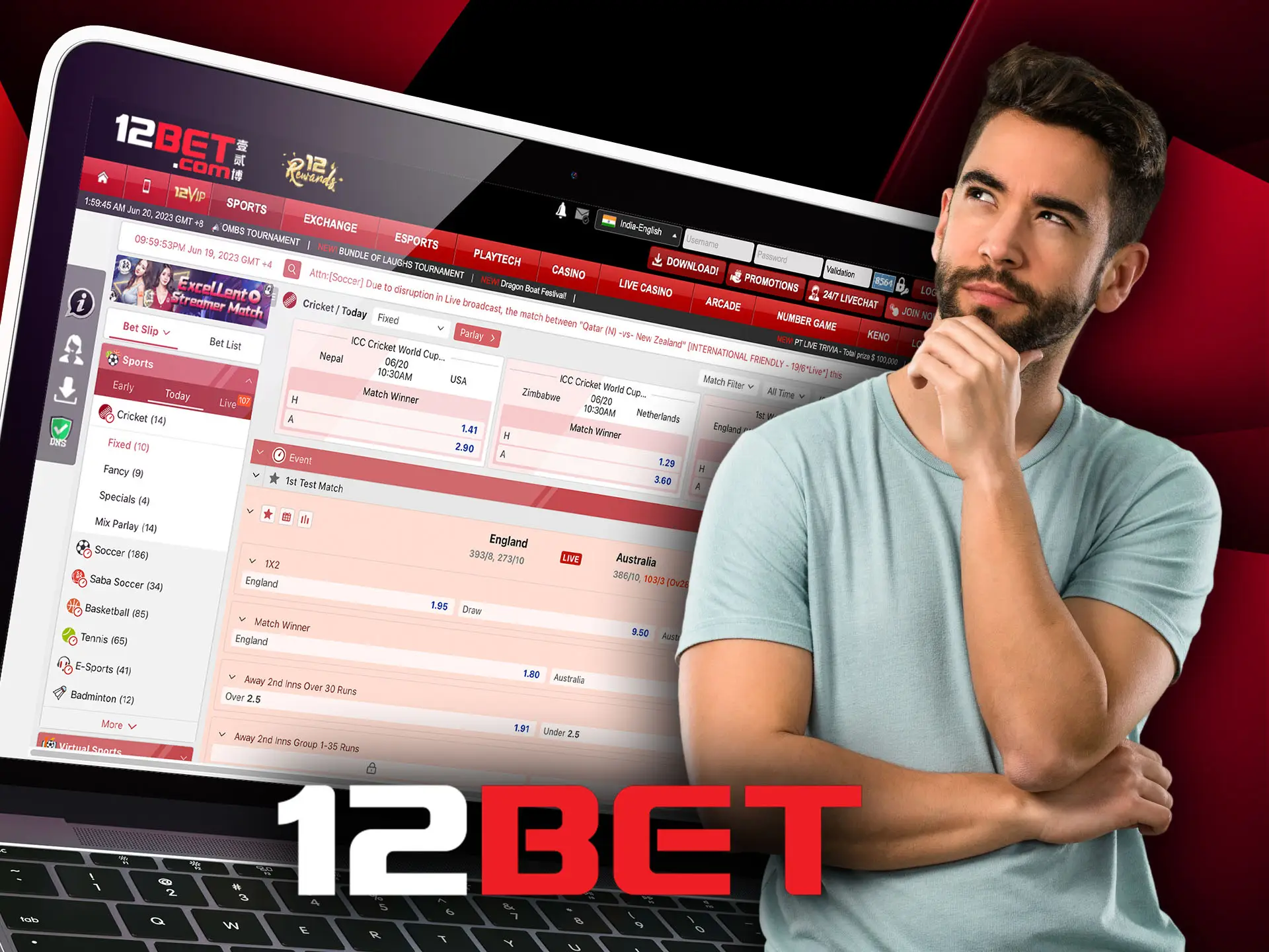 Prevent gaming addiction with a 12bet guide.